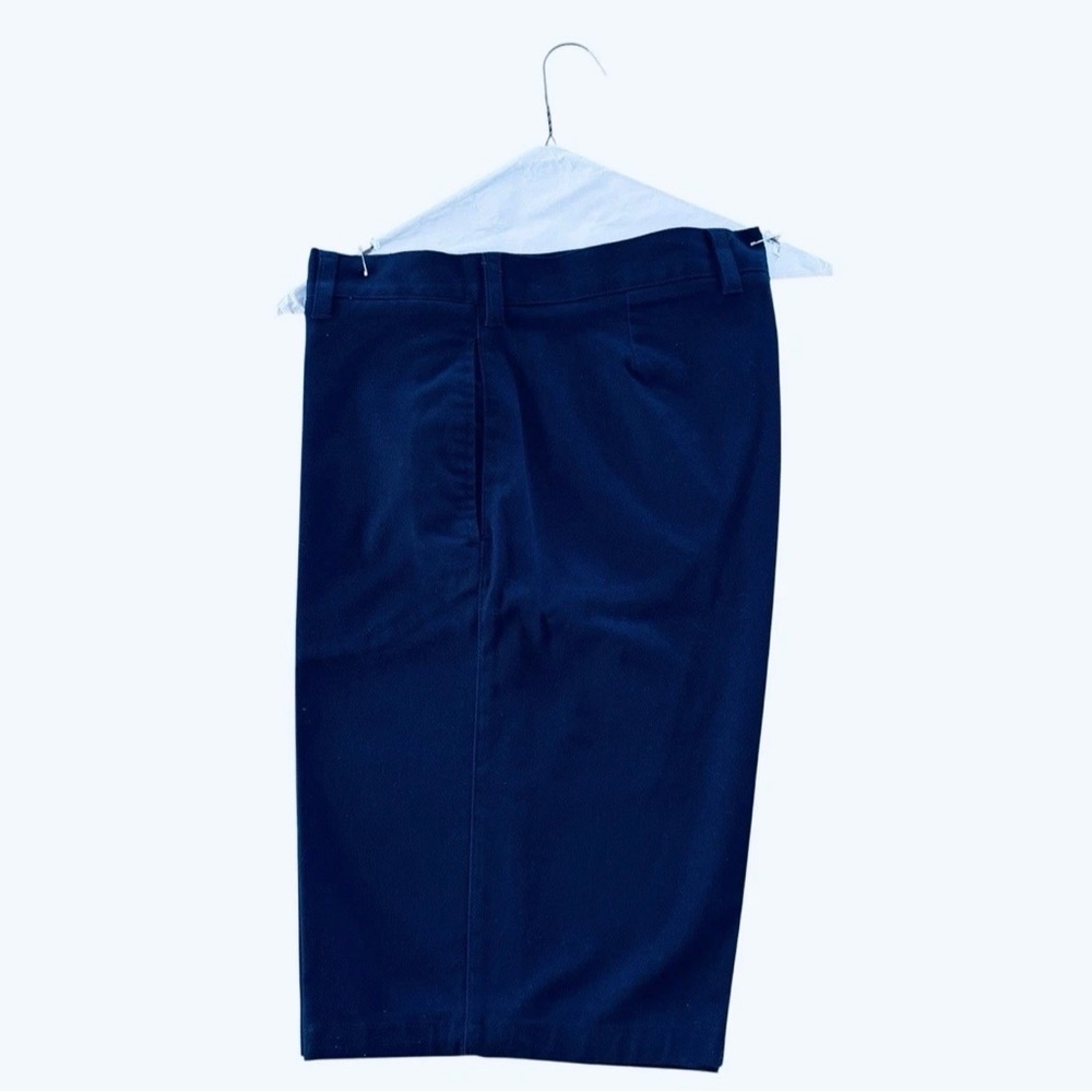 Movie and TV Clothes W32 large SCREEN-USED mens blue french toast dress shorts